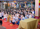 Chùa Vĩnh Yên tổ chức Đêm hội Trăng rằm, mang niềm vui Trung thu đến thiếu nhi